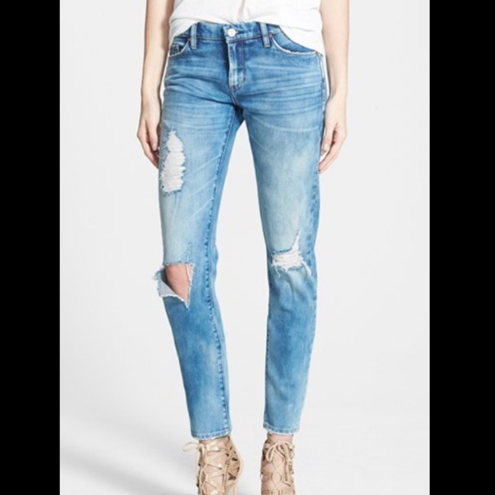 Blank NYC Distressed Skinny Jeans